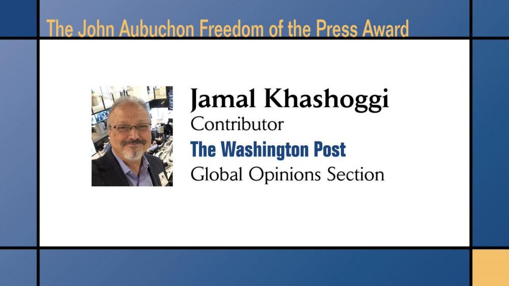 A Moment of Silence for Jamal khashoggi