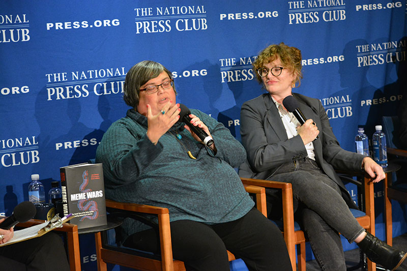 Co-author Joan Donovan is research director of the Shorenstein Center on Media Politics and Policy at Harvard University. Photo: Joseph Luchok