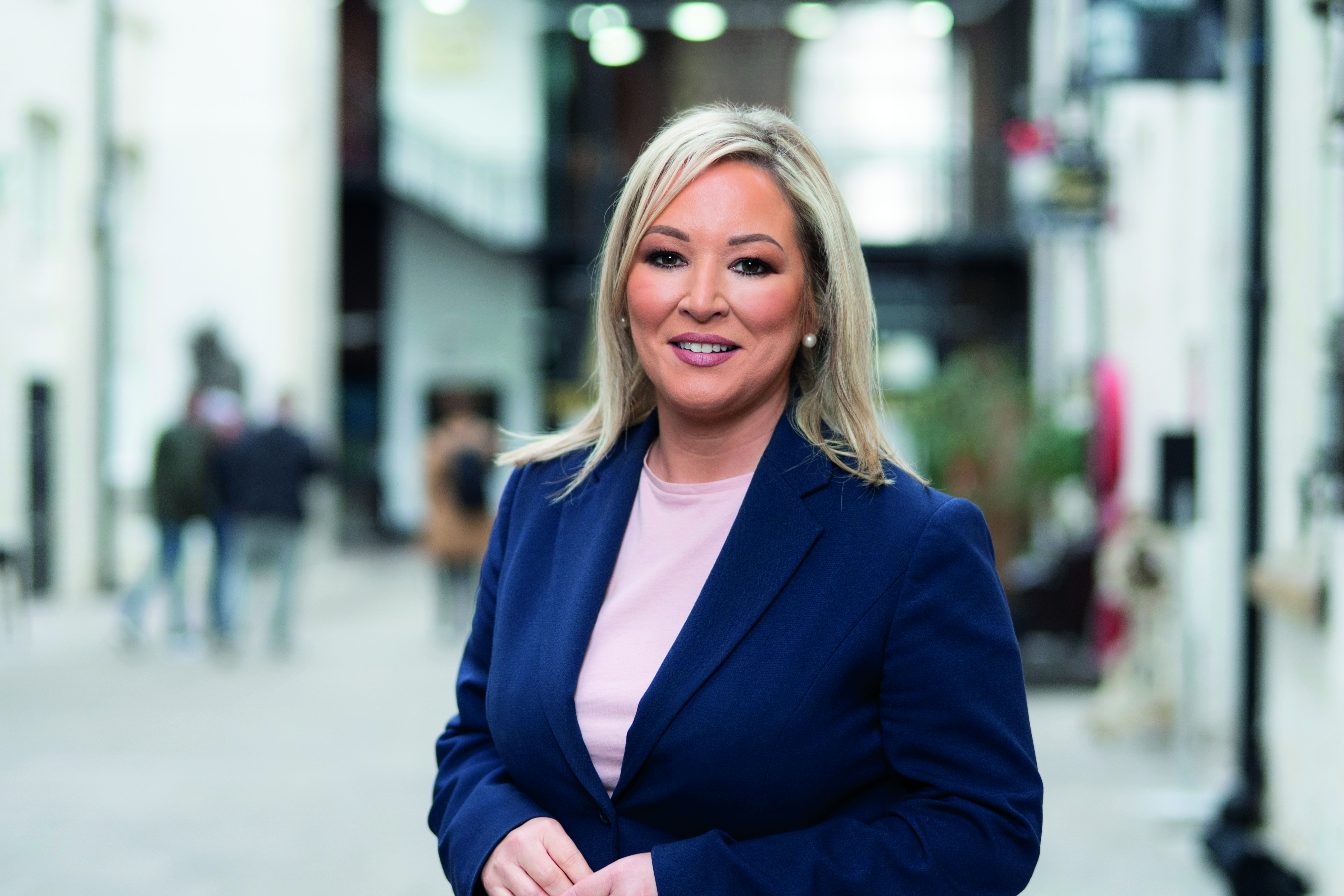 Northern Ireland’s First Minister-elect Michelle O’Neill will discuss U.S.-Irish relations and the prospects for forming a new government.