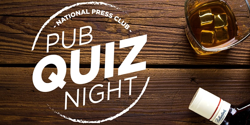 *Virtual* Pub Quiz 2.0 starts at 7 p.m. Thursday, May 21, with your registration to access Zoom.