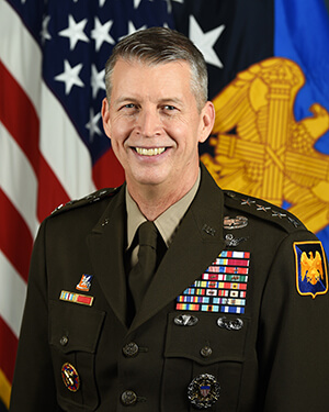 Headshot of Gen Hokanson in military uniform