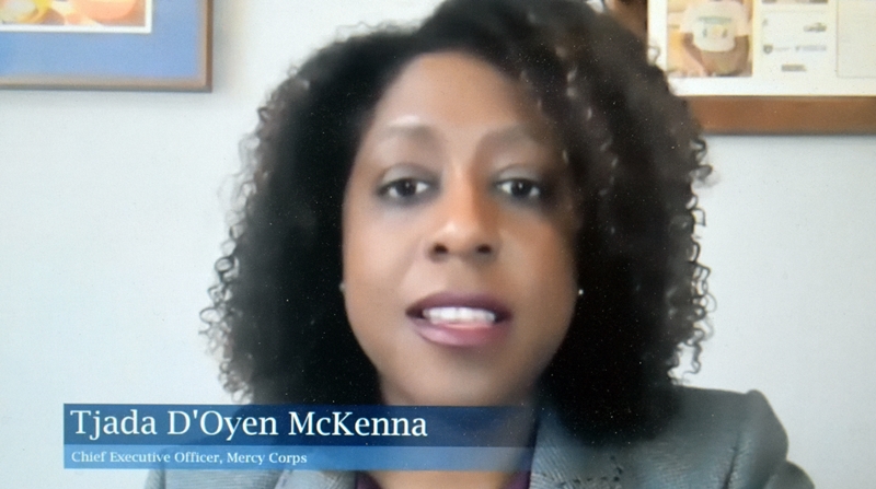 Mercy Corps CEO Tjada D'Oyen McKenna