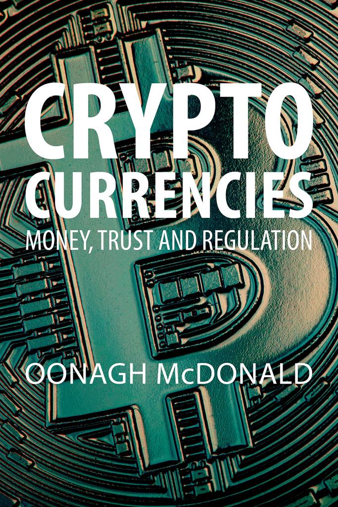 book cover showing title and green currency