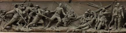 Bronze relief sculpture design for WWI memorial