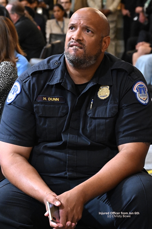 Photo of Capitol Hill Police officer Harry Dunn